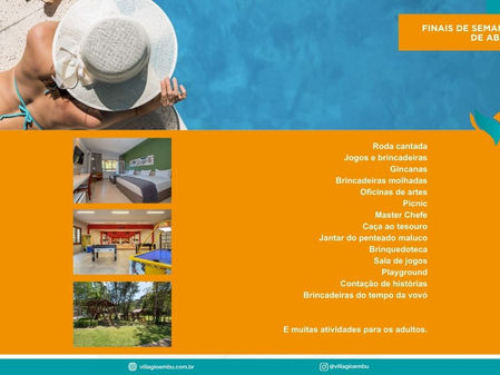 Desfrute de um ambiente relaxante e familiar, aproveitando nossa promoção no mês de Abril.