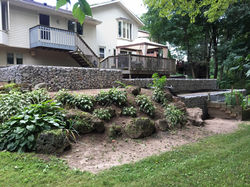 Gabion Canada Lower retaining wall - Nia