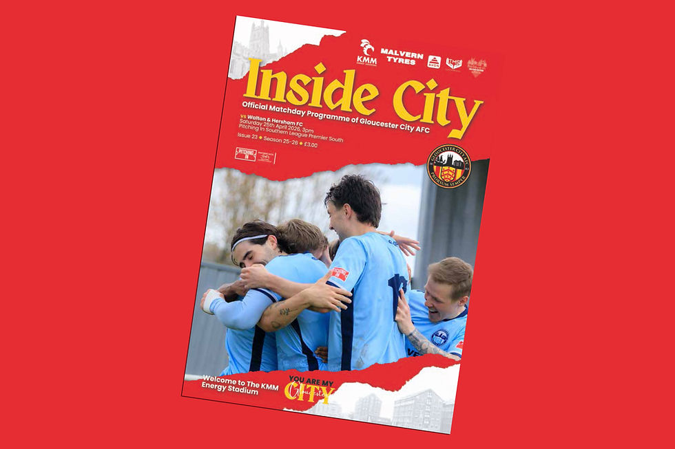 Matchday Programme | Get your copy of Inside City