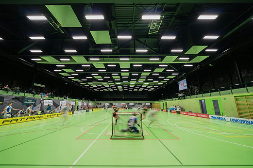 Sports Hall Heating
