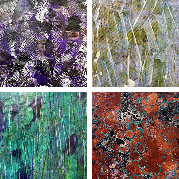 Gel plate prints
