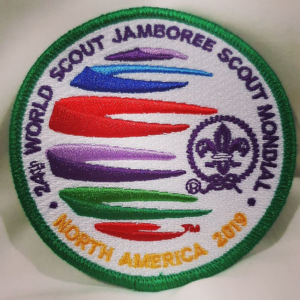 24th WSJ 2019 Official Badge with Green Border
