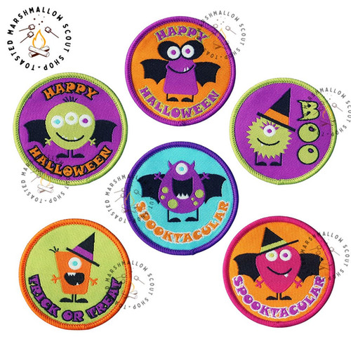 Halloween Monster Badges (50mmx50mm)