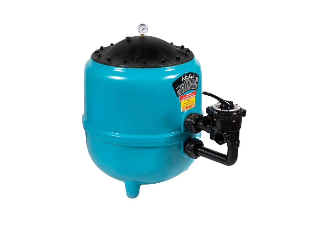 GEMAŞ “FILTRONE L” PLASTİK HAVUZ KUM FİLTRESİØ1200 Geniş Kapak 2,5" Yandan ÇYV.