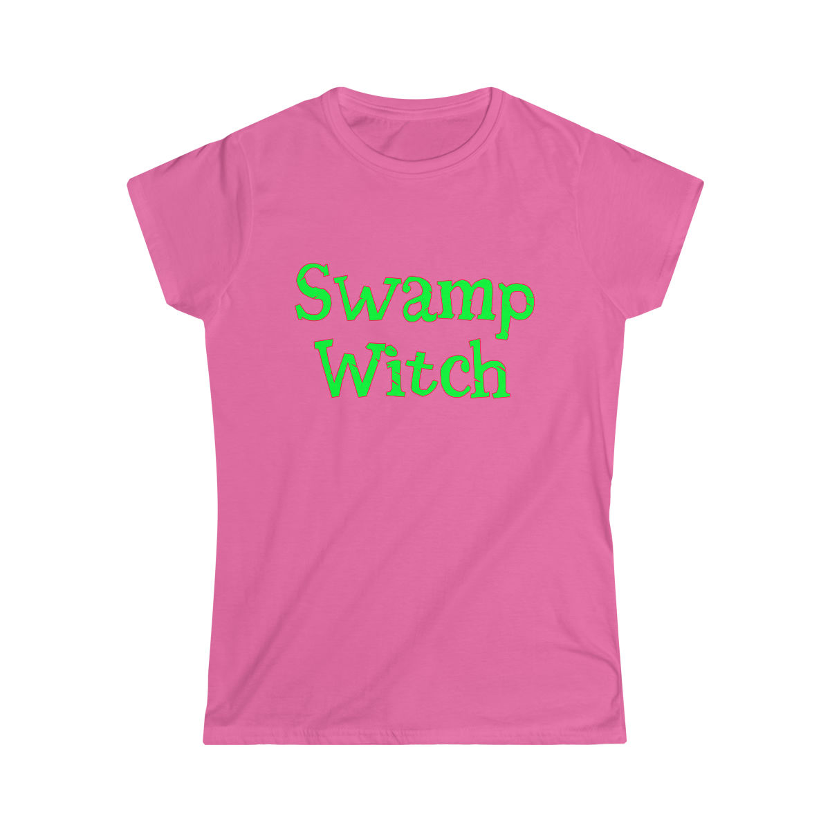 Roommate Mistake 'Swamp Witch' - Women's Softstyle Tee