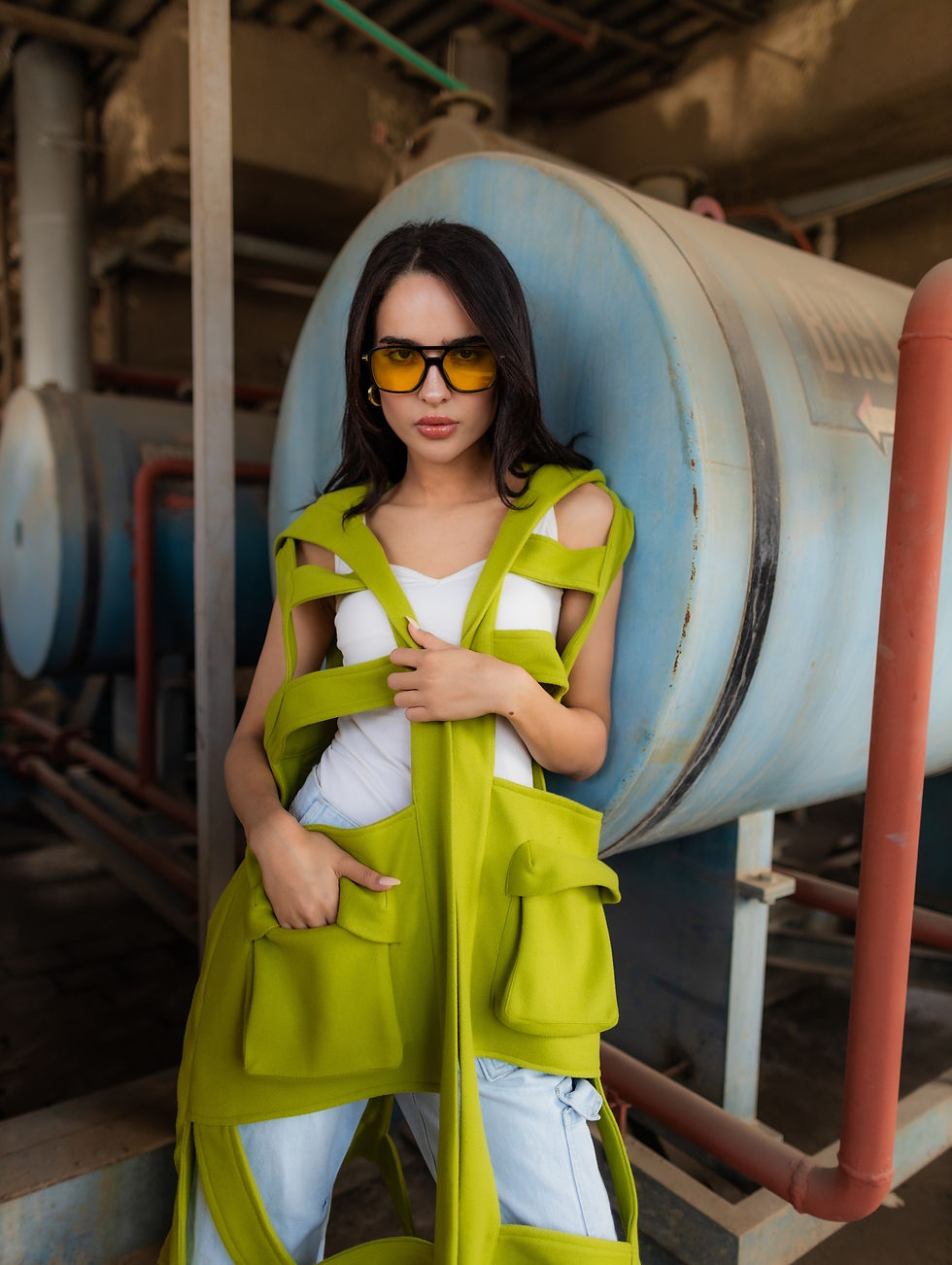 Thumbnail: Sabrina cut off vest