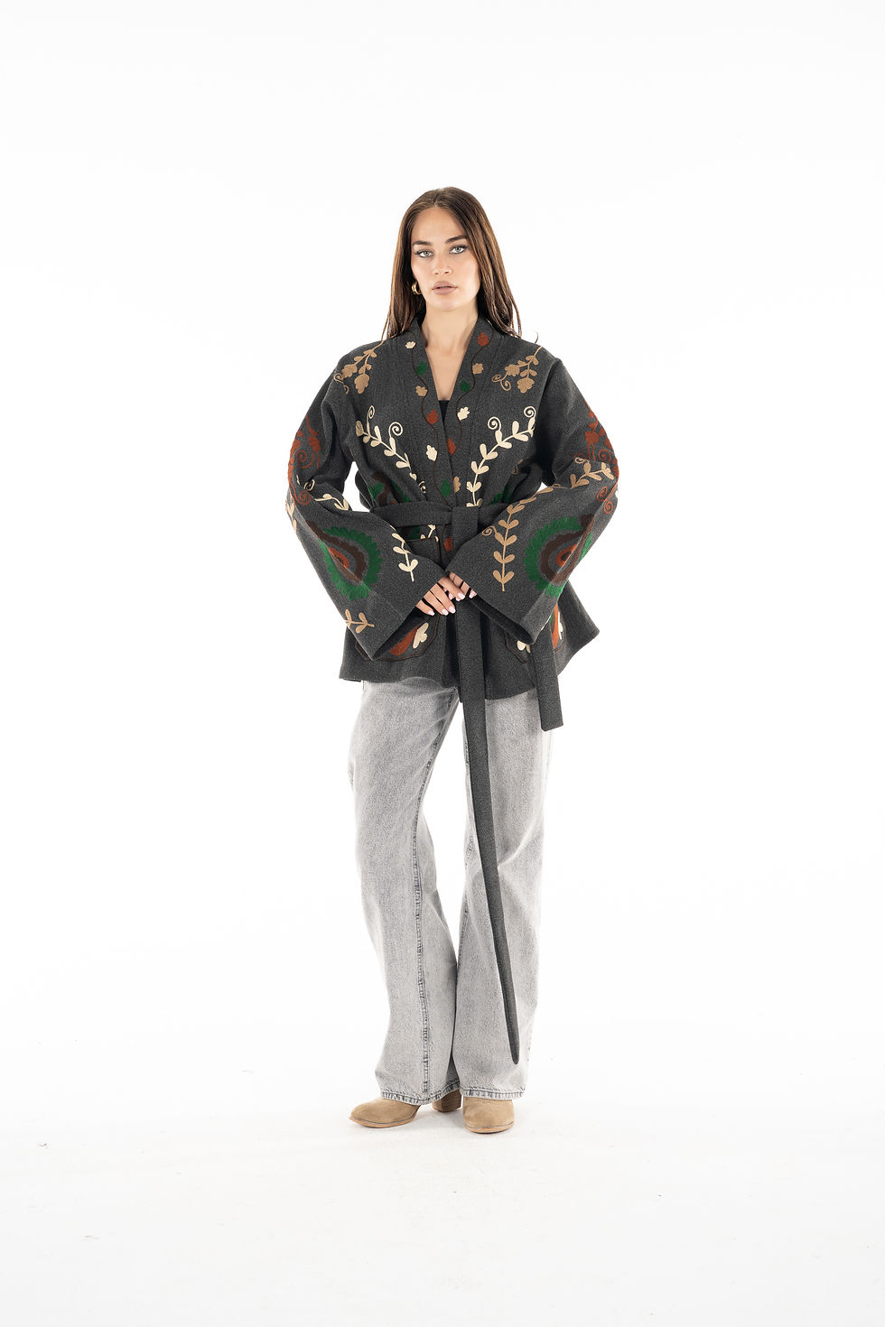 Thumbnail: The heritage wool wrapped jacket 