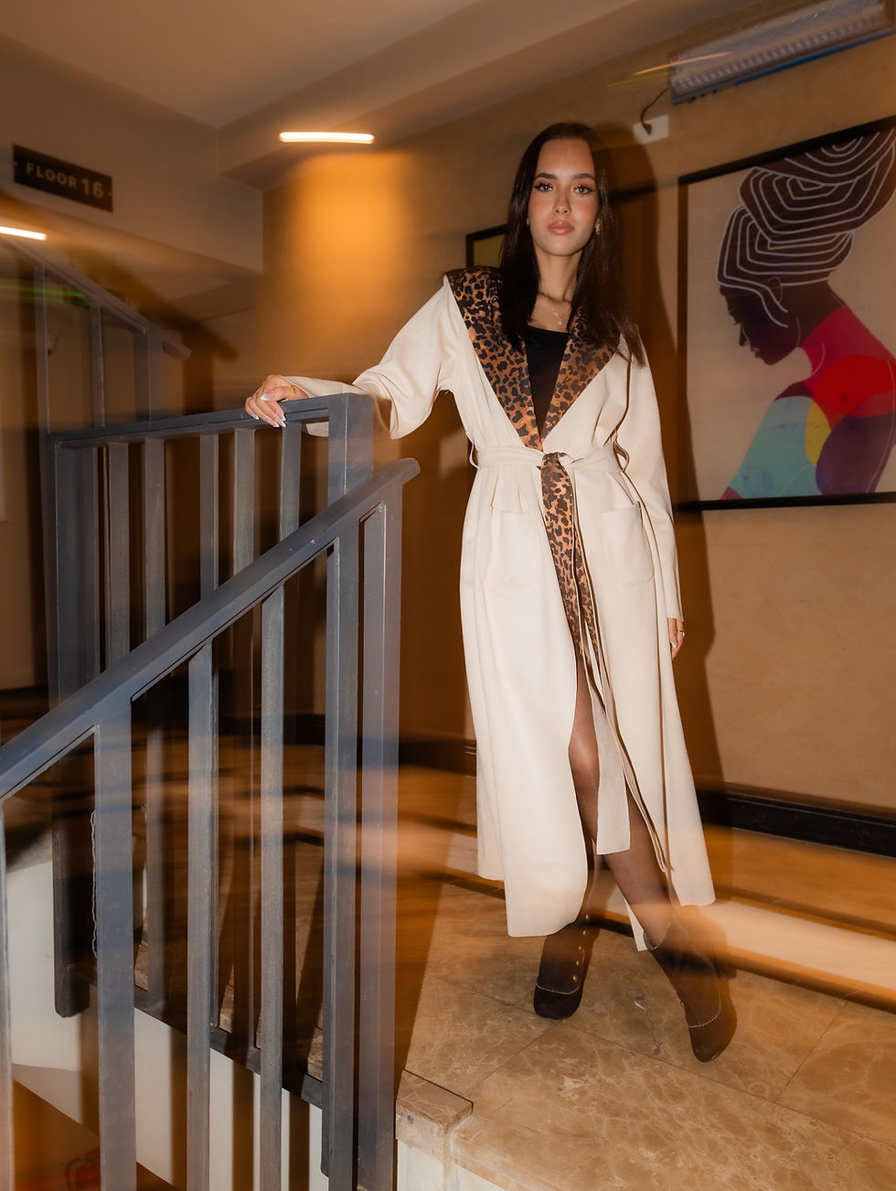 Thumbnail: The double faced leopard coat 
