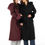 Thumbnail: The teddy bear removable hoodie wool coat 