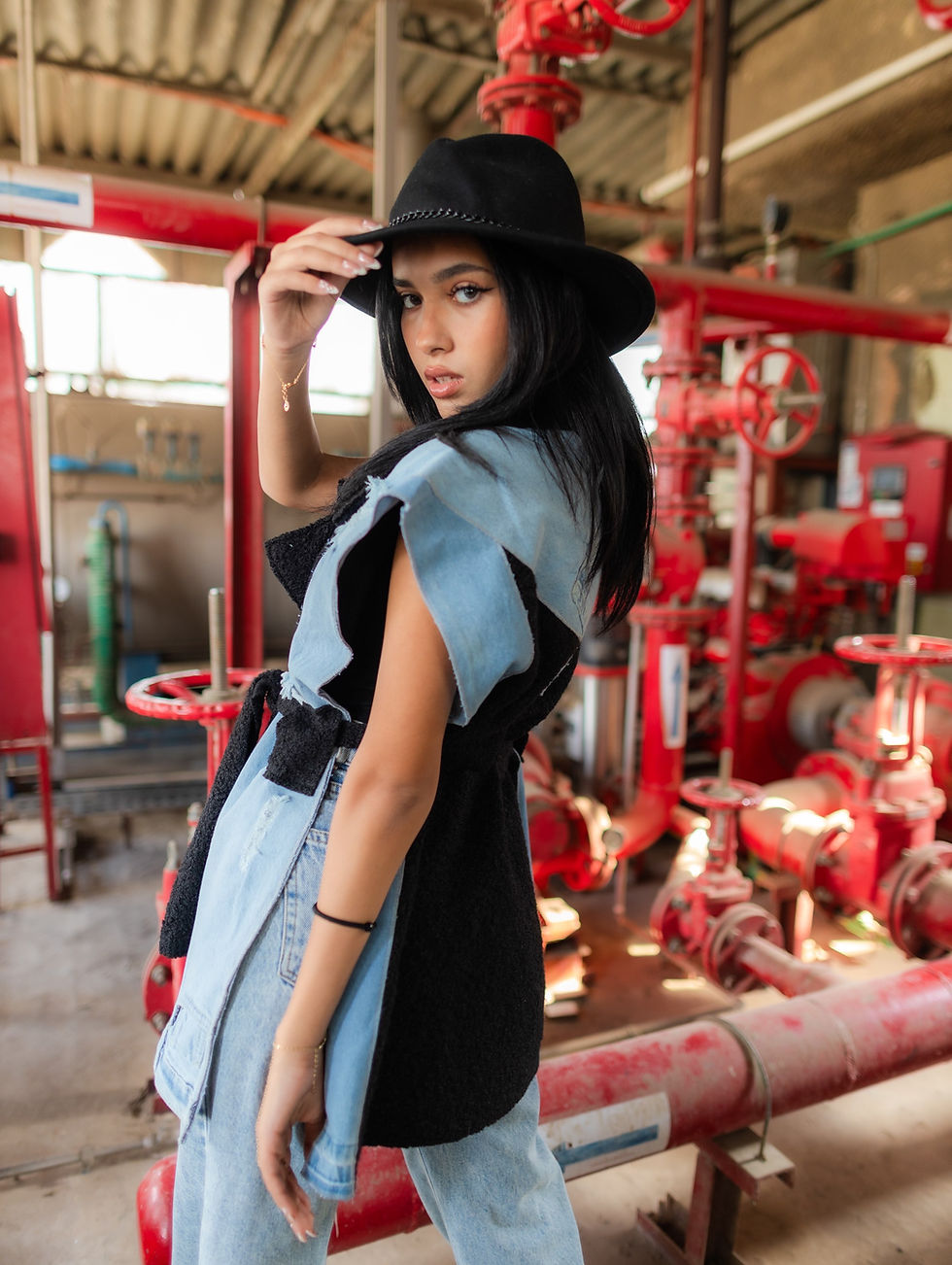 Thumbnail: The denim wool vest 