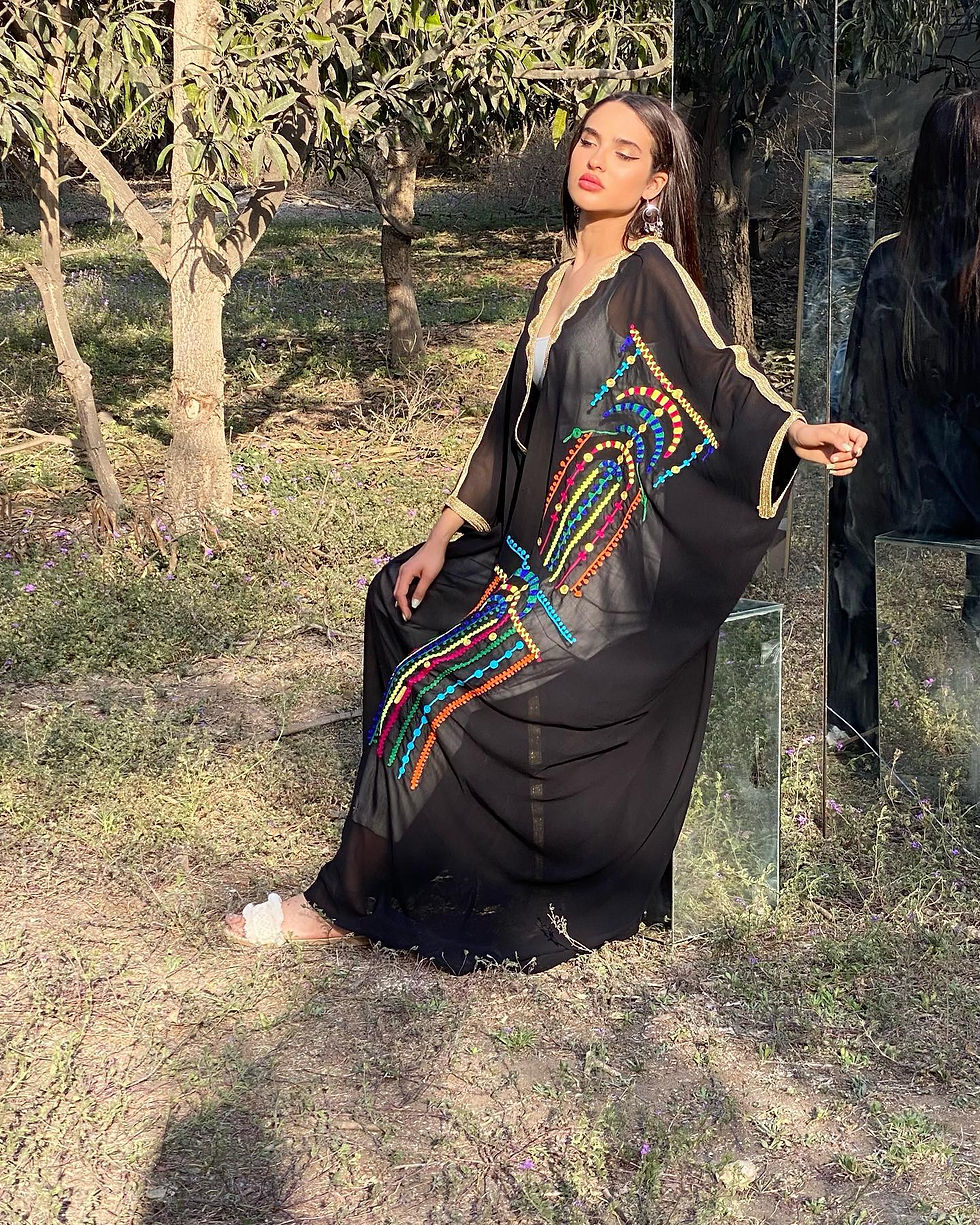 Thumbnail: Bahaya embroidery kaftan 