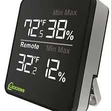 Lockdown Digital Hygrometer