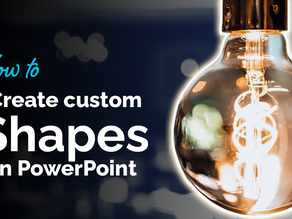 How to create custom shapes in PowerPoint