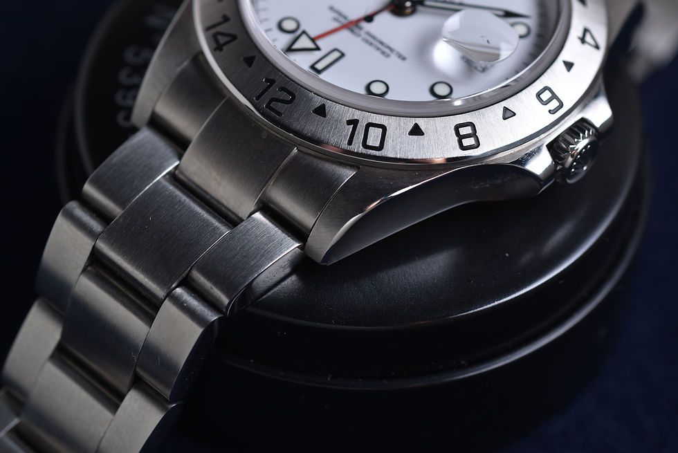 Miniature : Rolex 16570 Explorer II Polar Dial boite + papiers 