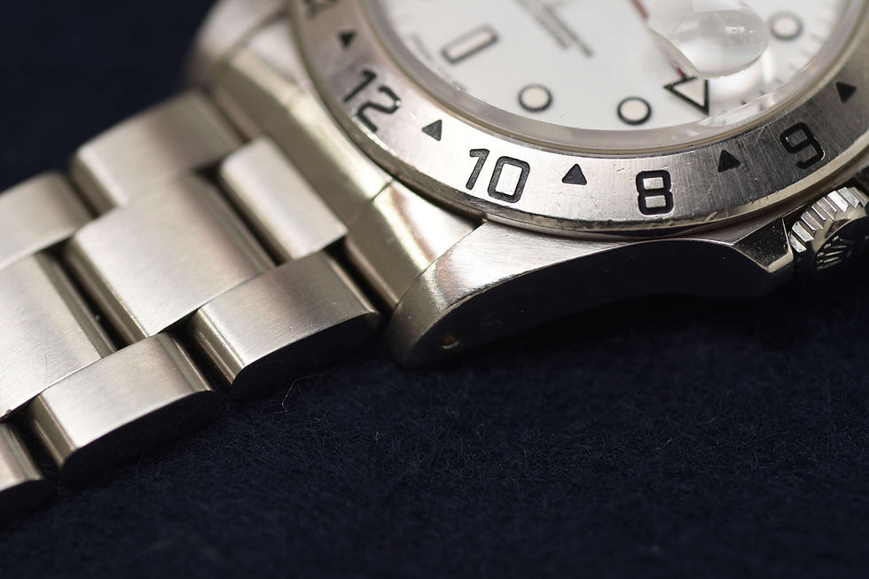 Miniature : Rolex 16570 Explorer II Polar Dial Full Set