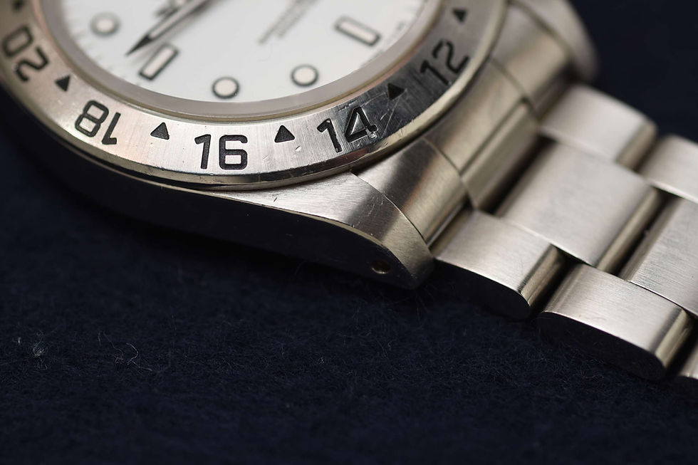 Miniature : Rolex 16570 Explorer II Polar Dial Full Set