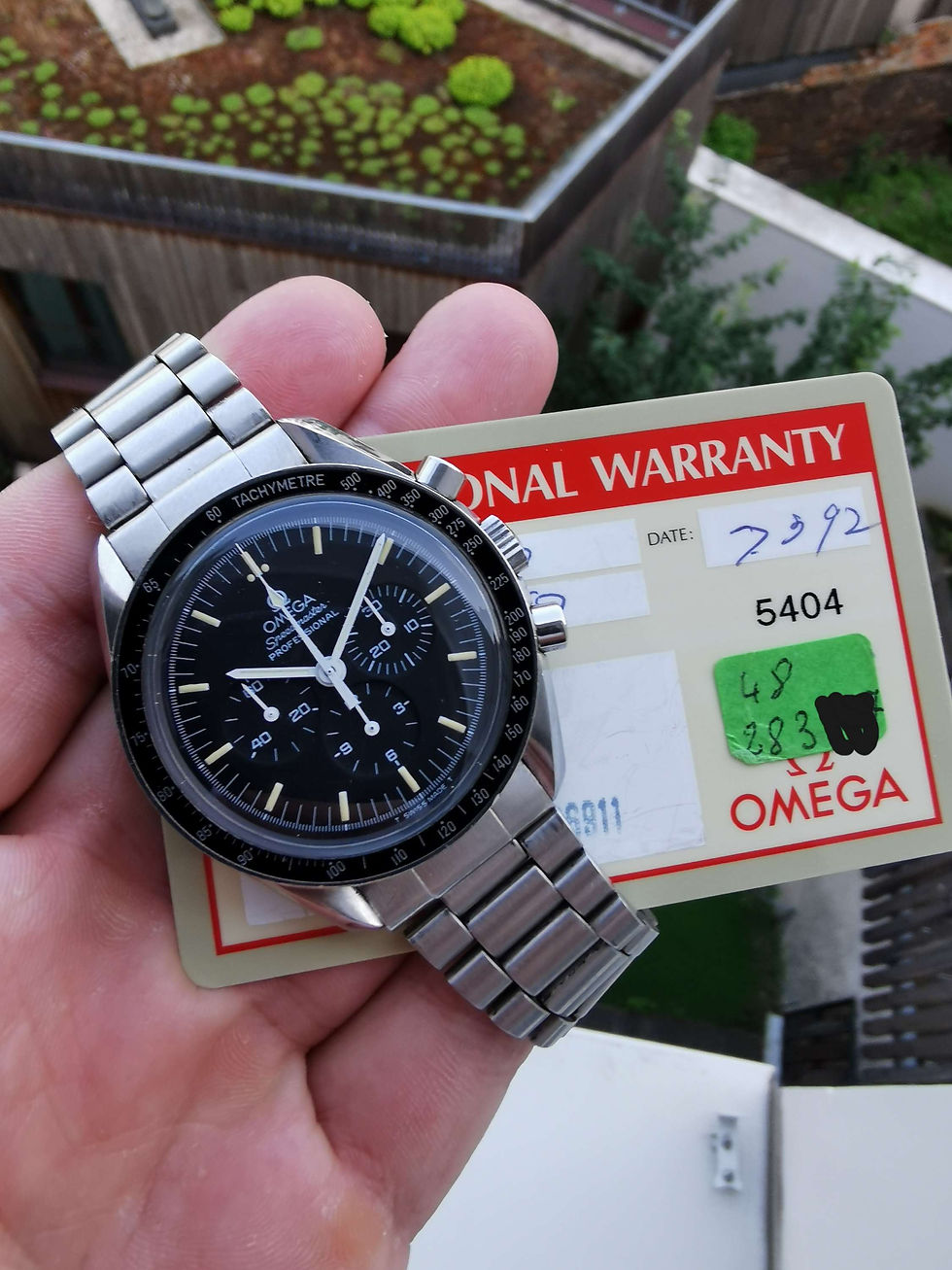 Miniature : Omega speedmaster 3590.50 + carte d'authenticité 