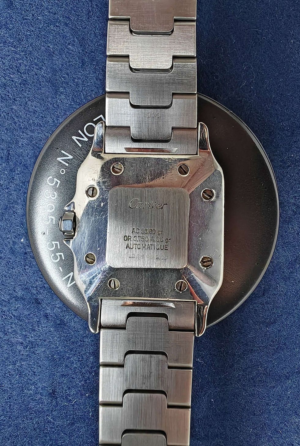 Miniature : Cartier Santos 2961