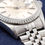 Miniature : Rolex 16220 Perpetual Datejust Silver Dial
