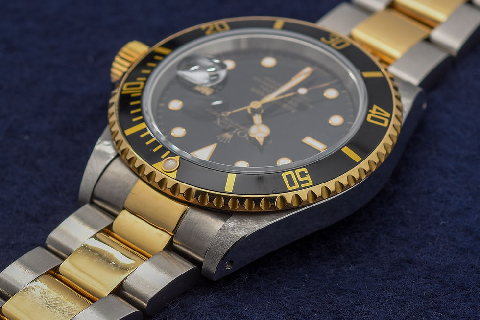 Miniature : Rolex 16613 Submariner two tone 