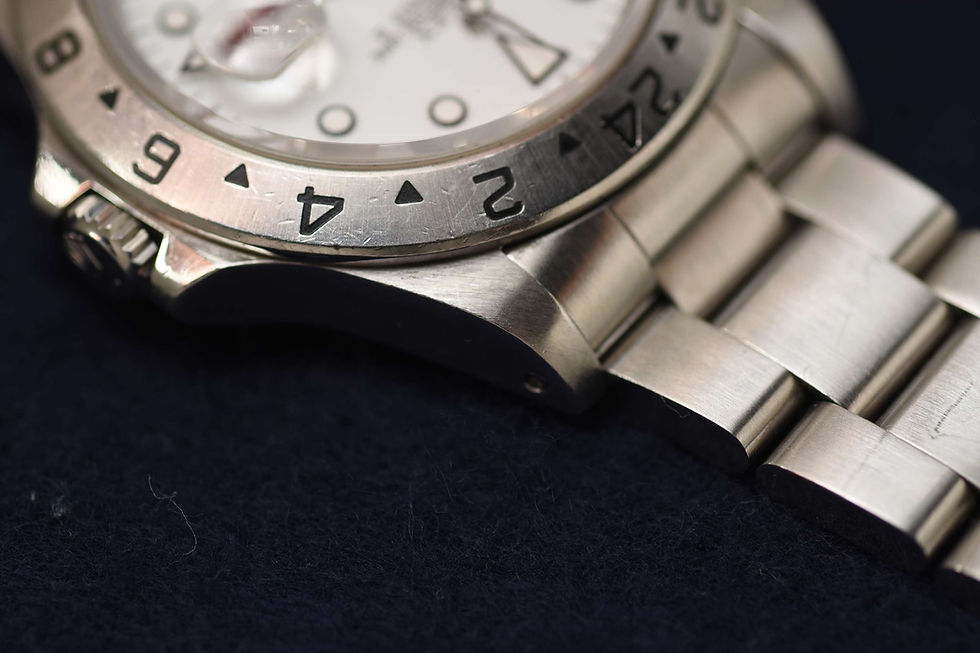 Miniature : Rolex 16570 Explorer II Polar Dial Full Set