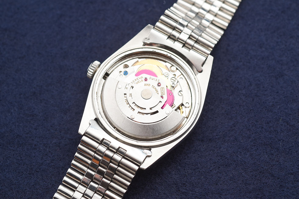 Miniature : Rolex 1603 Perpetual Datejust Silver Dial