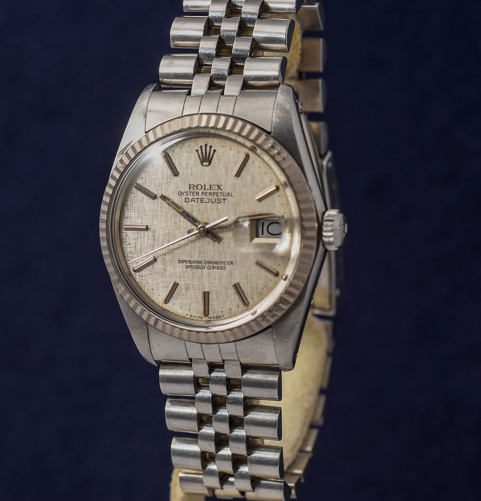 Miniature : Rolex 16014 Datejust Linen dial