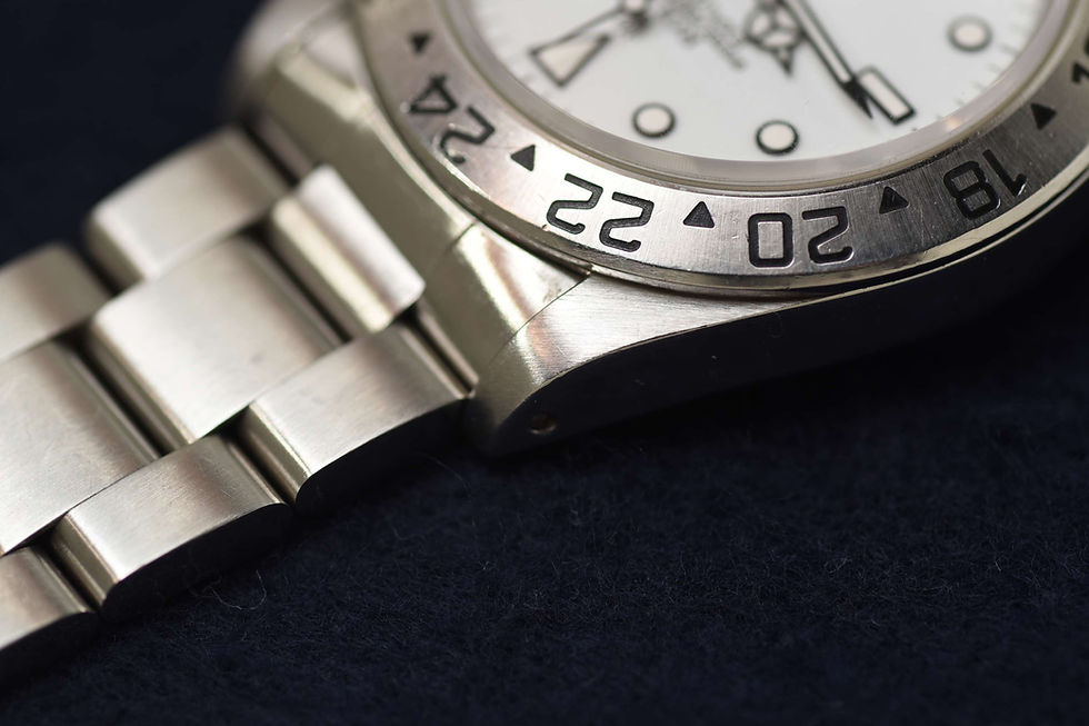 Miniature : Rolex 16570 Explorer II Polar Dial Full Set