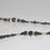 Thumbnail: (J07) Gold & Black Glass Pearl Mask Jewellery