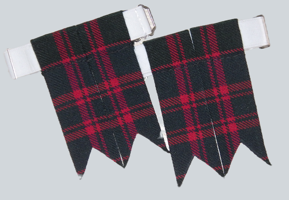 Thumbnail: Tartan Kilt Flashes - MacDonald, large sett