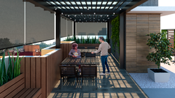 4 COMEDOR CON CORTINAS