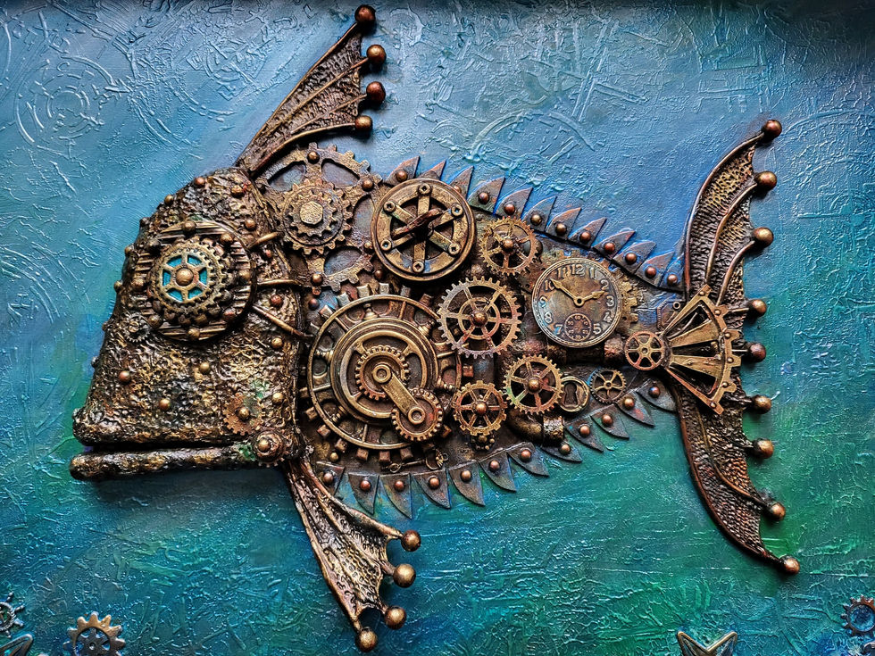 Steampunk Terror Fish
