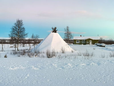 Yourte finlandaise en laponie - Séjour d'observation des aurores boréales - Cap Astro