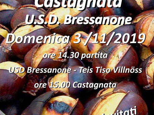Domenica 03.11 - Castagnata dell'USD Bressanone