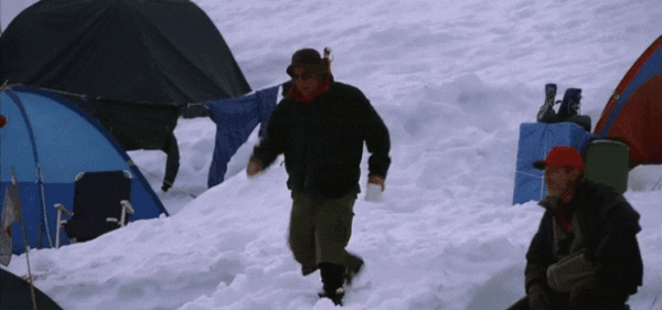 A boot in the path of Lloyd Philips mad dash