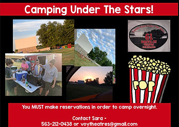 Camping At The Drive In