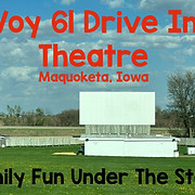 Voy 61 Drive In Theatre logo