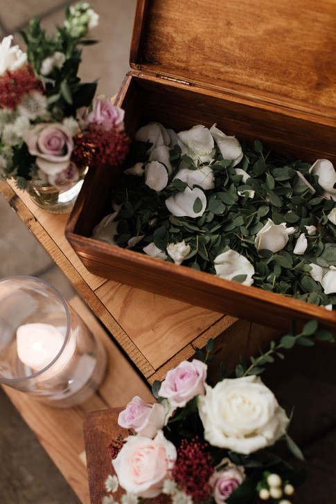 Wedding florist decor Jersey