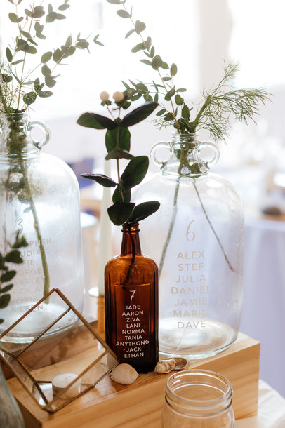 Wedding florist decor Jersey