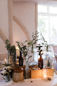 Wedding florist decor Jersey