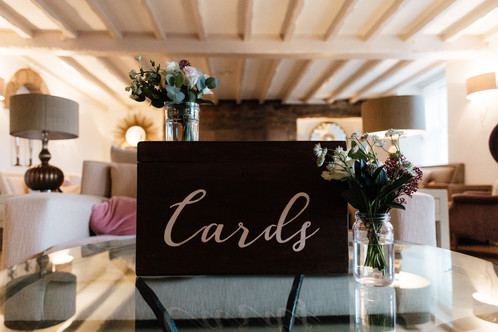 Wedding florist decor Jersey
