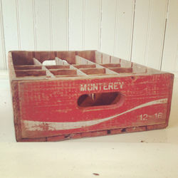 {Soda Crates - Red Coca Cola}