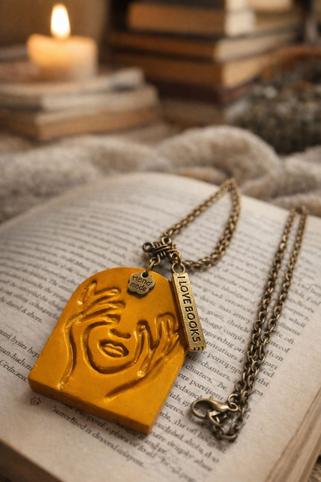 Mergulhada na leitura