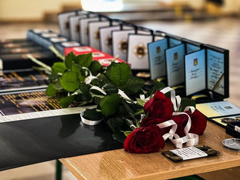 Вручення нагород в день створення 128 окремої гірсько-штурмової бригади  