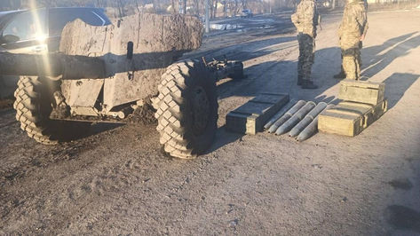 128-ма бригада здобула в бою ворожу трофейну зброю й техніку