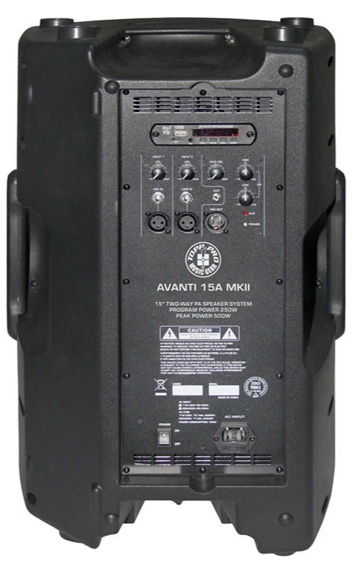 Thumbnail: TOPP PRO ACTIVE 15" SPEAKER AVANTI 15A MKII