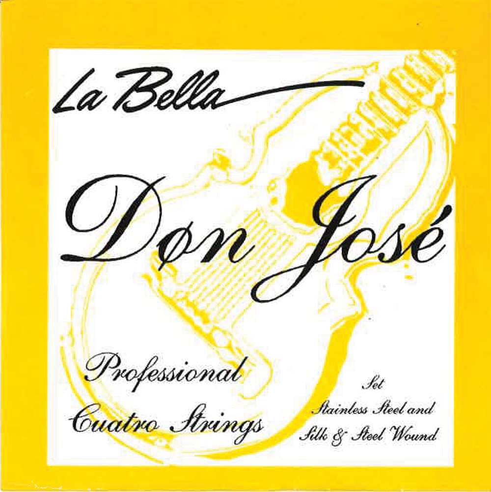 DON JOSE SILK AND STEEL CUATRO STRING SET - CDJ2