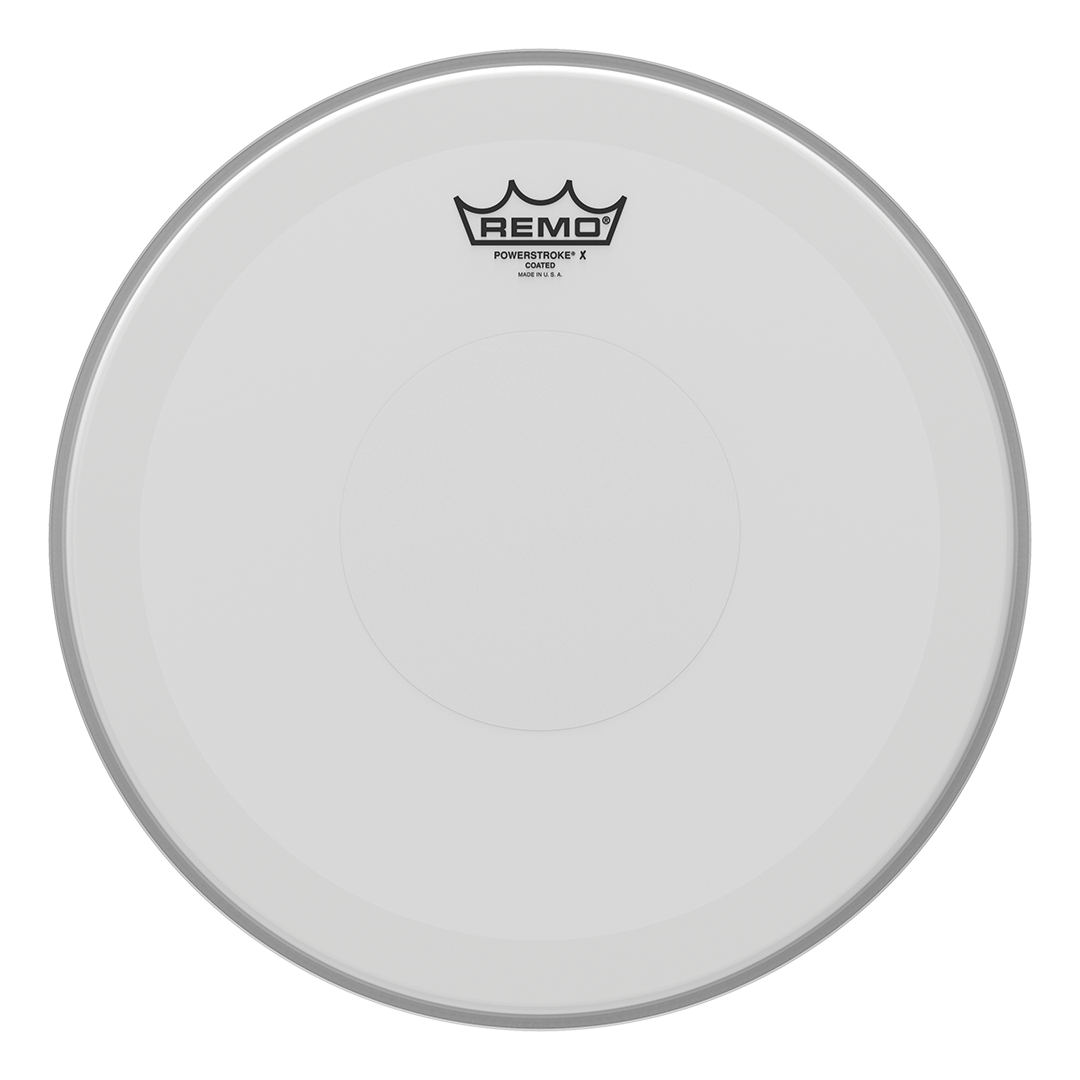 REMO POWERSTROKE P3 X COATED DRUMHEAD - COATED TOP CLEAR DOT, 13" - PX-0113-C2