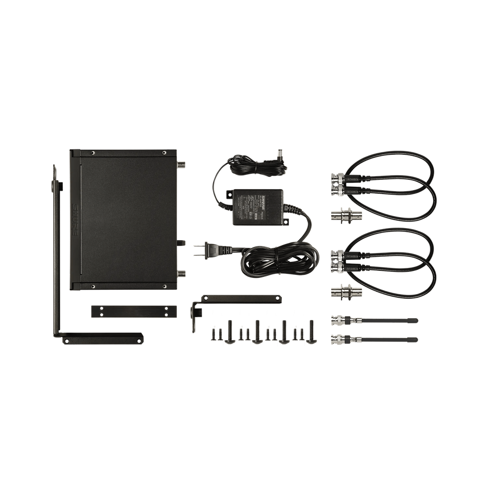 Thumbnail: SHURE WIRELESS RACK-MOUNT VOCAL SYSTEM SM58 (542-572 MHZ) BLX24R/SM58-H9