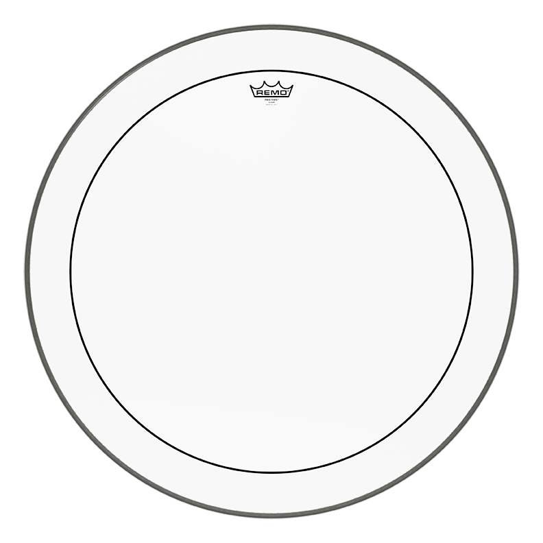 REMO PINSTRIPE CLEAR BASS DRUMHEAD, 28" - PS-1328-00